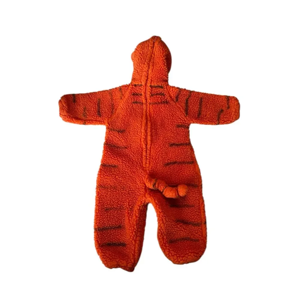 Vintage DISNEY STORE Tigger Fleece Hooded Costume Size 3-5 Toddler Kids Zipper - Picture 2 of 7